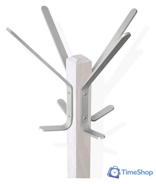 Вешалка для одежды Sheffilton Альберто SHT-CR11 933039 (беленый/алюминий металлик) - Изображение №3 — Интернет-магазин Time-Shop