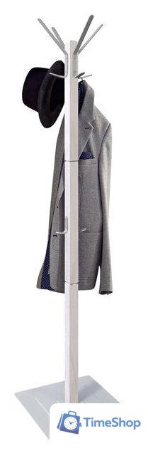 Вешалка для одежды Sheffilton Альберто SHT-CR11 933039 (беленый/алюминий металлик) - Изображение №1 — Интернет-магазин Time-Shop