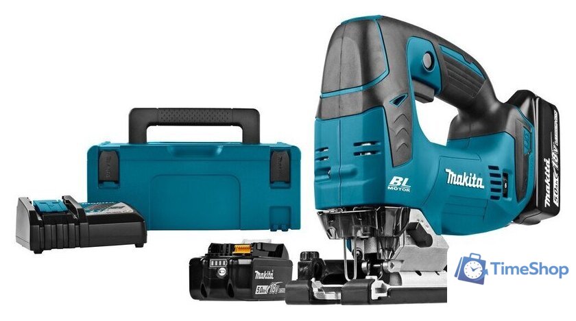 Электролобзик Makita DJV182RTJ (с 2-мя АКБ, кейс) - Изображение №1 — Интернет-магазин Time-Shop