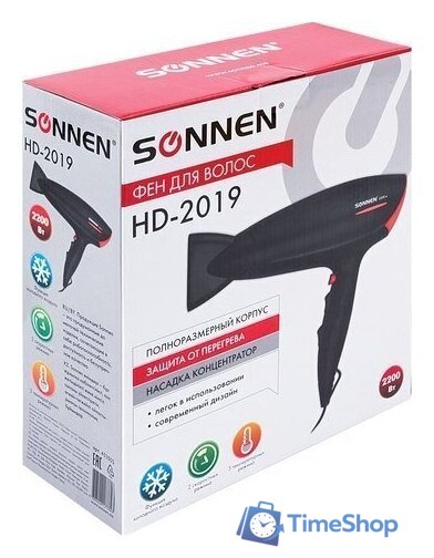 Фен Sonnen HD-2019 - Изображение №10 — Интернет-магазин Time-Shop