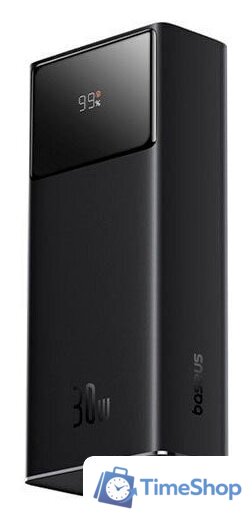 Внешний аккумулятор Baseus Star-Lord Digital Display Fast Charging Power Bank 30000mAh 30W (черный) - Изображение №1 — Интернет-магазин Time-Shop
