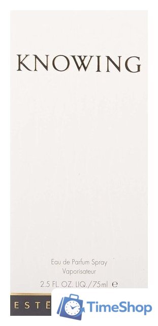 Парфюмерная вода Estee Lauder Knowing EdP (75 мл) - Изображение №2 — Интернет-магазин Time-Shop