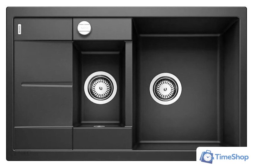 Кухонная мойка Blanco Metra 6 S Compact 525925 (черный) - Изображение №1 — Интернет-магазин Time-Shop