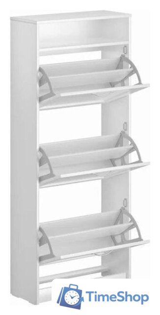 Тумба для обуви Mio Tesoro Сириус 143х60 2.02.10.440.1 (белый) - Изображение №2 — Интернет-магазин Time-Shop