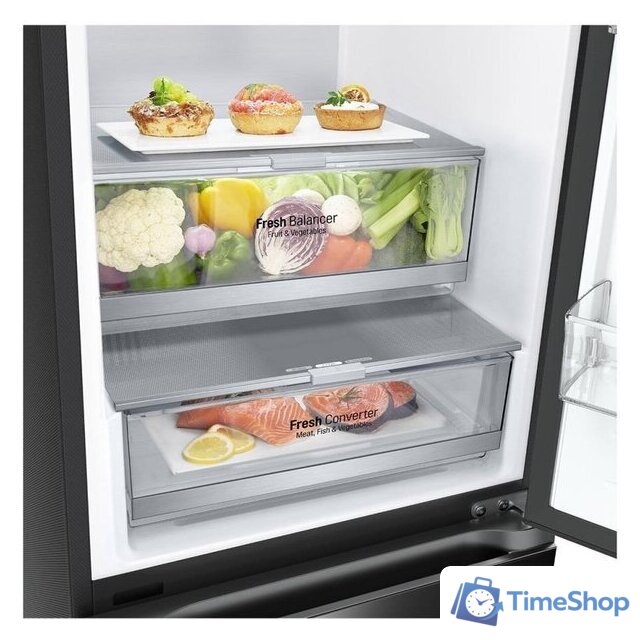 Холодильник LG DoorCooling+ GBB72BM9DQ - Изображение №5 — Интернет-магазин Time-Shop