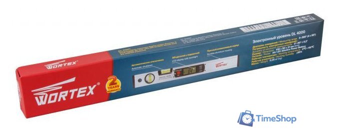 Уровень строительный Wortex DL 4000 323007 - Изображение №2 — Интернет-магазин Time-Shop