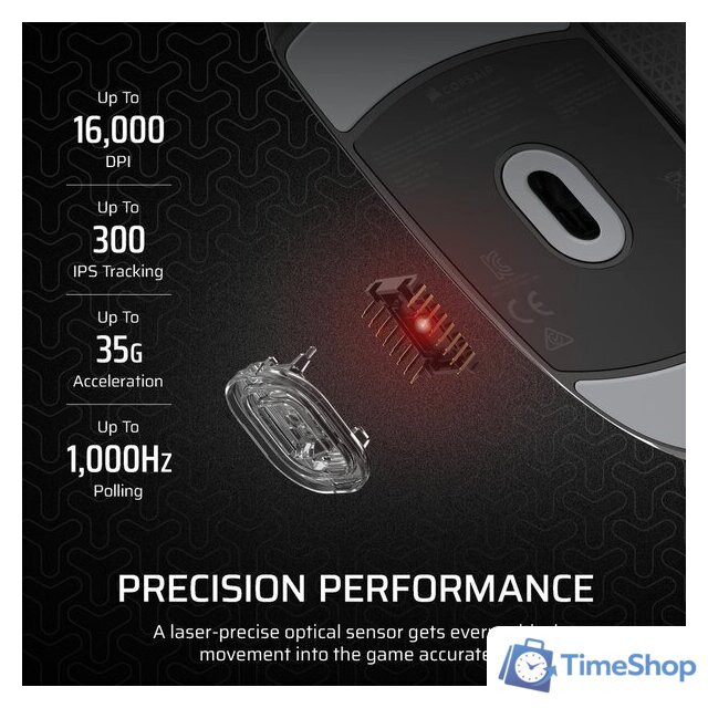 Игровая мышь Corsair M55 Pro - Изображение №4 — Интернет-магазин Time-Shop