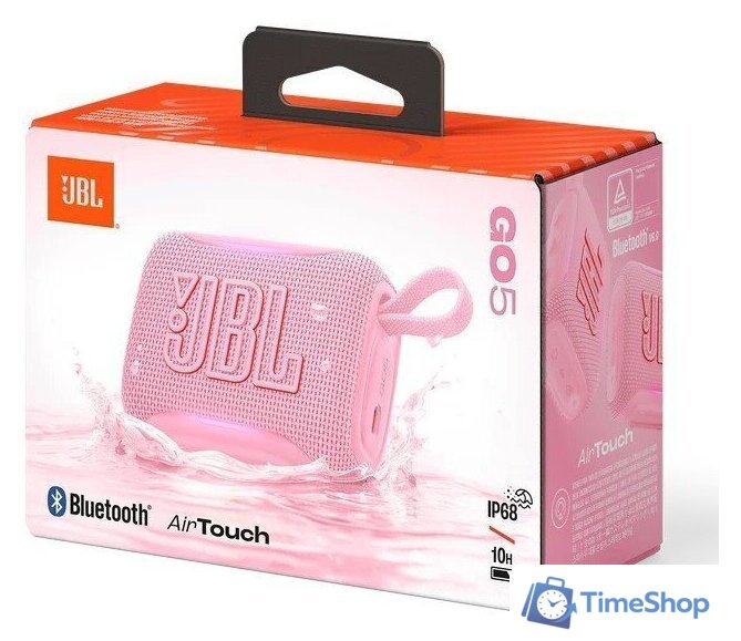 Беспроводная колонка JBL Go 5 (розовый) - Изображение №8 — Интернет-магазин Time-Shop