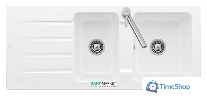 Кухонная мойка Villeroy & Boch Architectura 80 338001R1 - Изображение №1 — Интернет-магазин Time-Shop