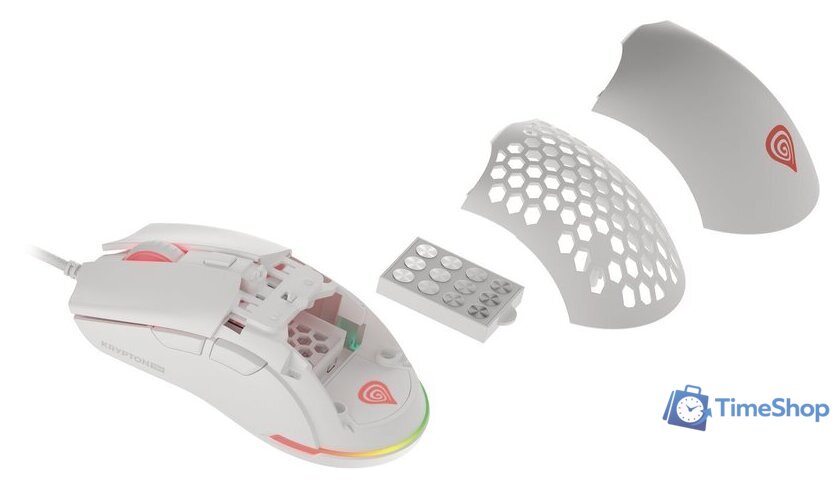 Игровая мышь Genesis Krypton 750 (белый) - Изображение №6 — Интернет-магазин Time-Shop