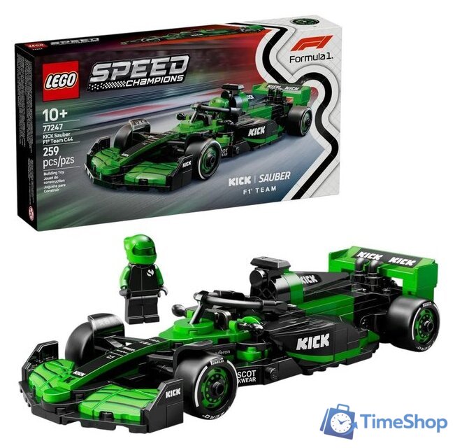 Конструктор LEGO Speed Champions 77247 Гоночный автомобиль KICK Sauber F1 Team C44 - Изображение №1 — Интернет-магазин Time-Shop