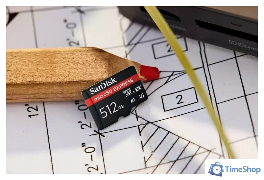 Карта памяти SanDisk Express microSDXC SDSQXFN-256G-GN4NN 256GB - Изображение №4 — Интернет-магазин Time-Shop