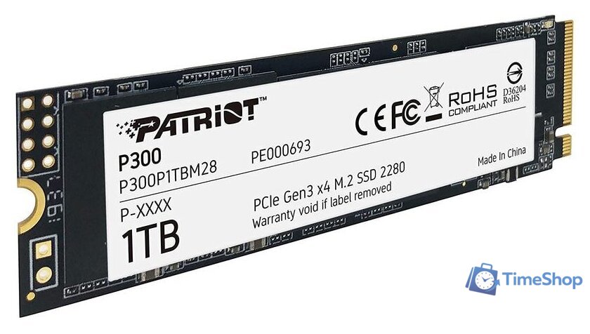 SSD Patriot P300 1TB P300P1TBM28 - Изображение №2 — Интернет-магазин Time-Shop