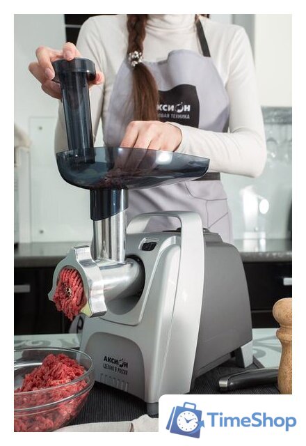 Мясорубка Аксион М 61.04 (черный/серебристый) - Изображение №6 — Интернет-магазин Time-Shop