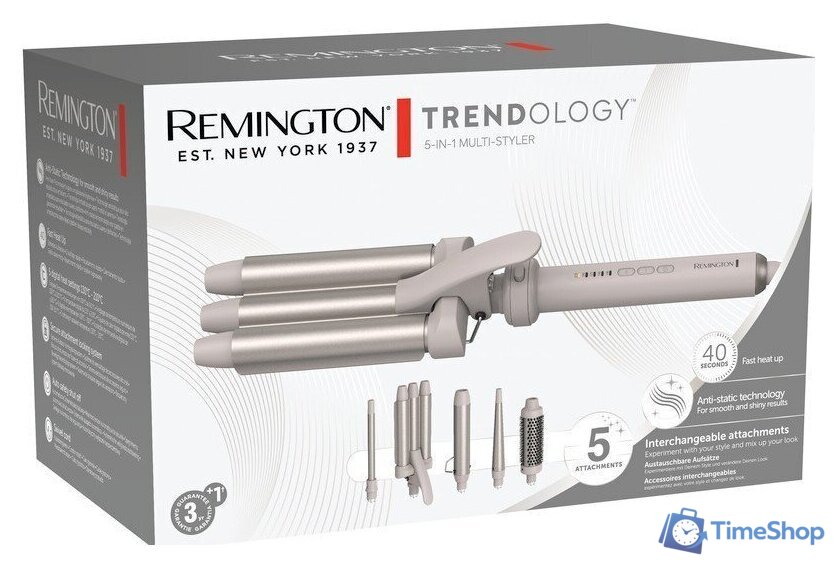 Мультистайлер Remington Trendology 5-in-1 CI41MS5 - Изображение №3 — Интернет-магазин Time-Shop
