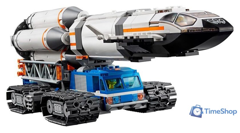 Конструктор LEGO City 60229 Площадка для сборки и транспорт для перевозки ракеты - Изображение №12 — Интернет-магазин Time-Shop