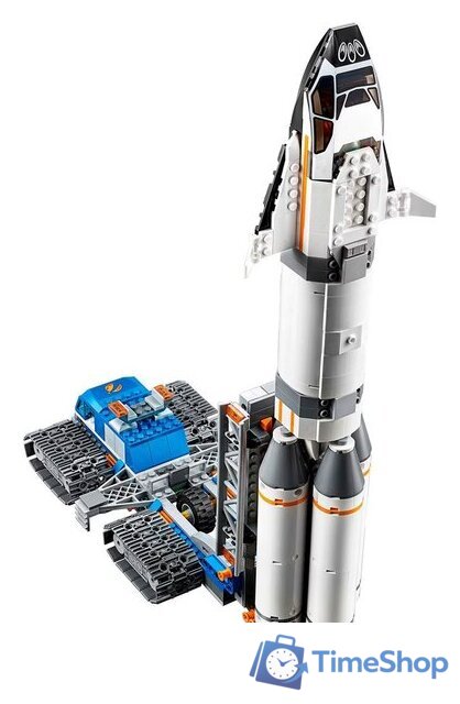 Конструктор LEGO City 60229 Площадка для сборки и транспорт для перевозки ракеты - Изображение №13 — Интернет-магазин Time-Shop
