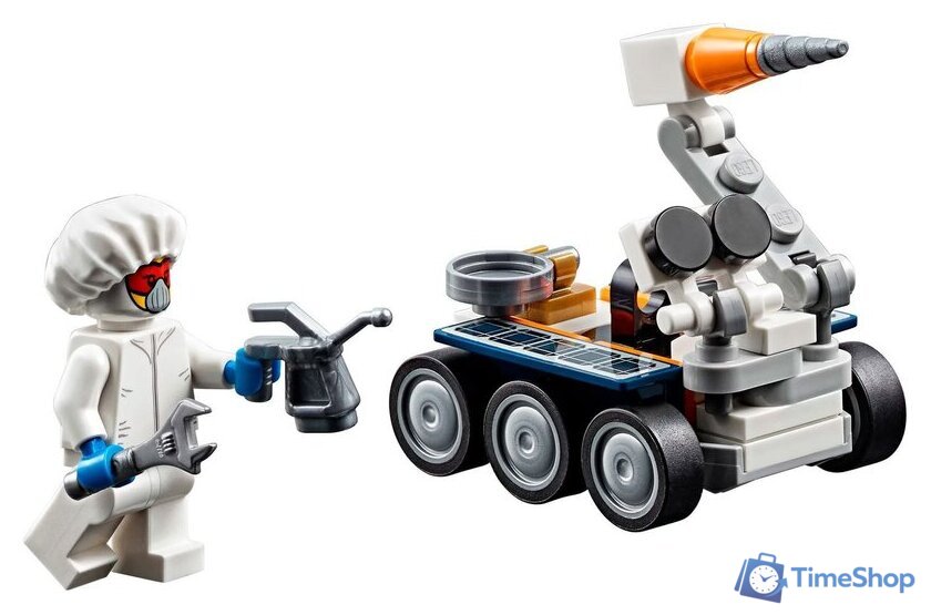 Конструктор LEGO City 60229 Площадка для сборки и транспорт для перевозки ракеты - Изображение №5 — Интернет-магазин Time-Shop