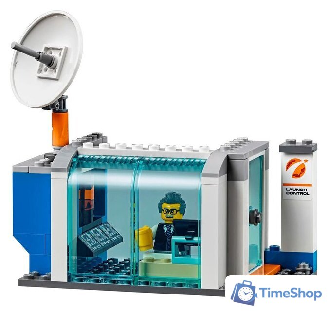 Конструктор LEGO City 60229 Площадка для сборки и транспорт для перевозки ракеты - Изображение №7 — Интернет-магазин Time-Shop