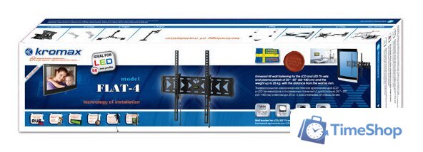 Кронштейн для телевизора Kromax FLAT-4 - Изображение №3 — Интернет-магазин Time-Shop