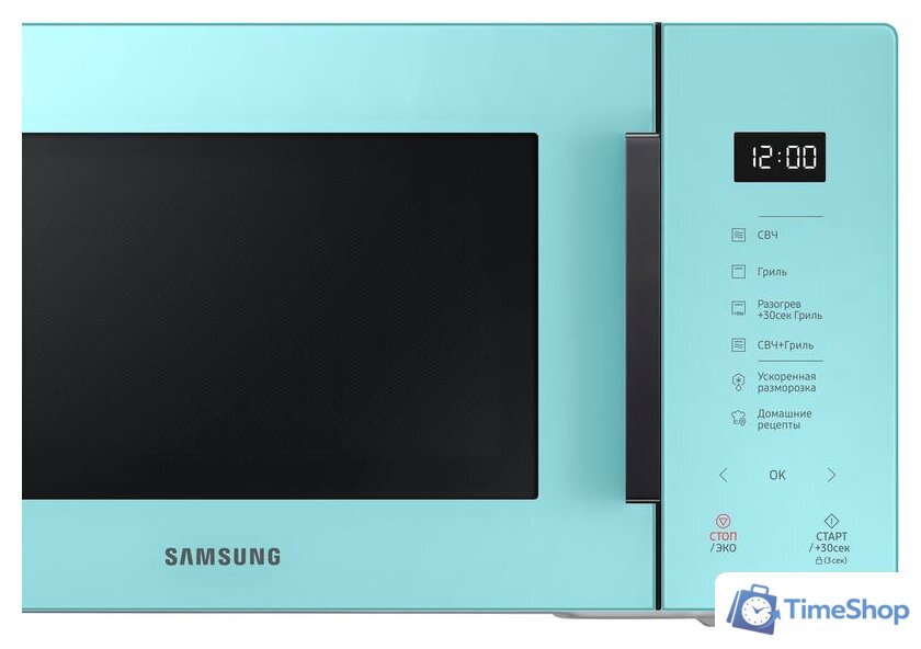 Микроволновая печь Samsung MG23T5018AN/BW - Изображение №6 — Интернет-магазин Time-Shop