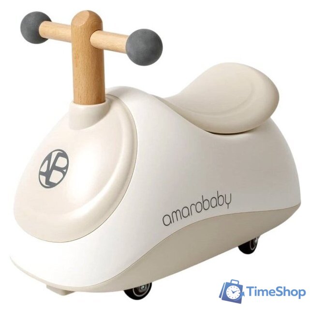 Каталка Amarobaby Enjoy AB24-7NJ/0012 (белый/коричневый) - Изображение №1 — Интернет-магазин Time-Shop