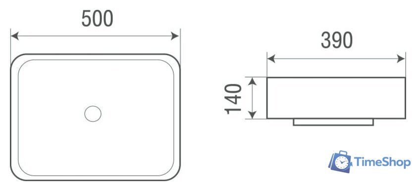 Умывальник WeltWasser Elbach 2195 - Изображение №3 — Интернет-магазин Time-Shop