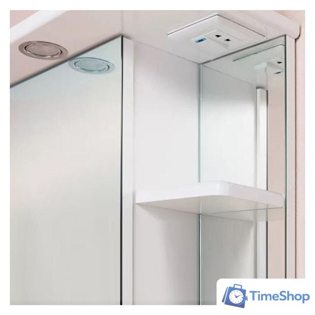  Onika Шкаф с зеркалом 55.01 L 205512 - Изображение №3 — Интернет-магазин Time-Shop