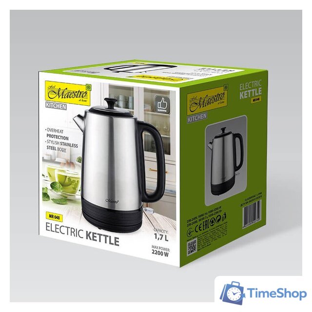 Электрический чайник Maestro MR-048 - Изображение №3 — Интернет-магазин Time-Shop