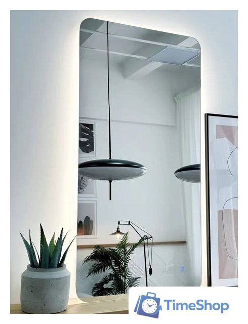 Зеркало с подсветкой  EMZE Smartphone 50x100 LED.SMART.50.100.4K (с подсветкой) - Изображение №11 — Интернет-магазин Time-Shop