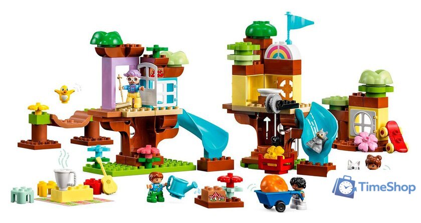 Конструктор LEGO Duplo 10993 Дом на дереве 3в1 - Изображение №4 — Интернет-магазин Time-Shop