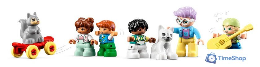 Конструктор LEGO Duplo 10993 Дом на дереве 3в1 - Изображение №7 — Интернет-магазин Time-Shop