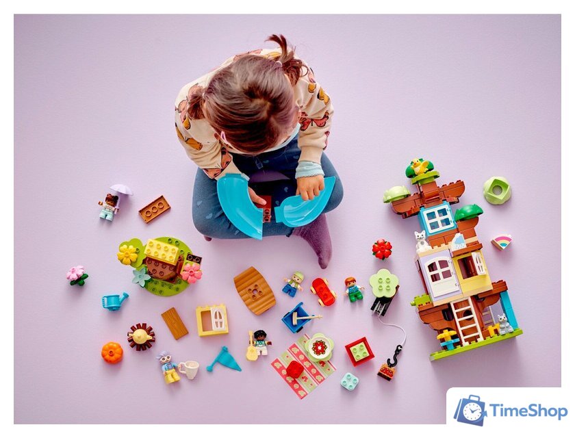 Конструктор LEGO Duplo 10993 Дом на дереве 3в1 - Изображение №8 — Интернет-магазин Time-Shop