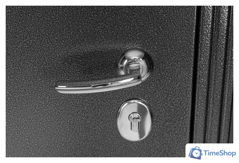 Металлическая дверь Guard Классика MG60 87х205 правая (черное серебро/белый ясень) - Изображение №8 — Интернет-магазин Time-Shop