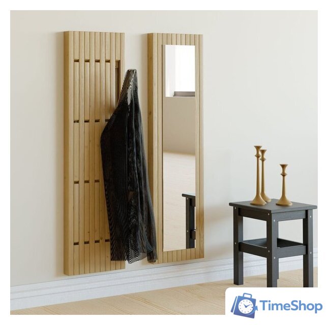 Зеркало Диприз Piaforte Д.68024.1 (сосна/ореховый) - Изображение №3 — Интернет-магазин Time-Shop