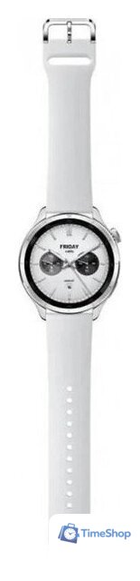 Умные часы Xiaomi Watch S4 (серебристый, международная версия) - Изображение №3 — Интернет-магазин Time-Shop