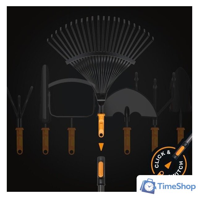 Грабли веерные Fiskars 1080675 - Изображение №4 — Интернет-магазин Time-Shop