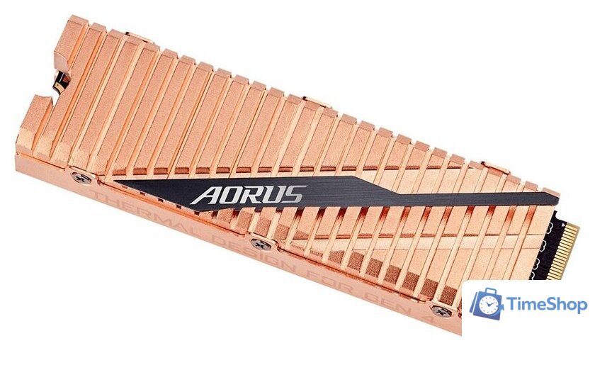 SSD Gigabyte Aorus NVMe Gen4 2TB GP-ASM2NE6200TTTD - Изображение №3 — Интернет-магазин Time-Shop