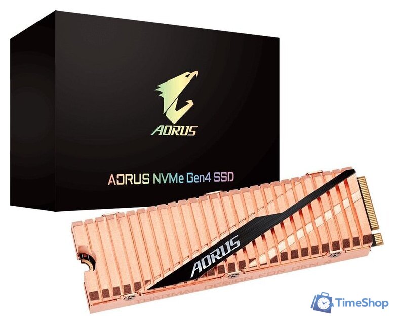 SSD Gigabyte Aorus NVMe Gen4 2TB GP-ASM2NE6200TTTD - Изображение №5 — Интернет-магазин Time-Shop