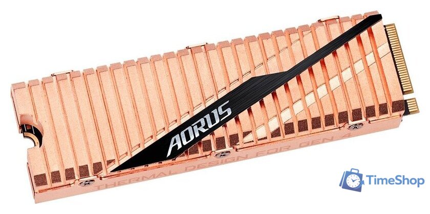 SSD Gigabyte Aorus NVMe Gen4 2TB GP-ASM2NE6200TTTD - Изображение №2 — Интернет-магазин Time-Shop