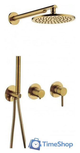 Душевая система  Grocenberg GB5090 (золотой брашированный) - Изображение №1 — Интернет-магазин Time-Shop
