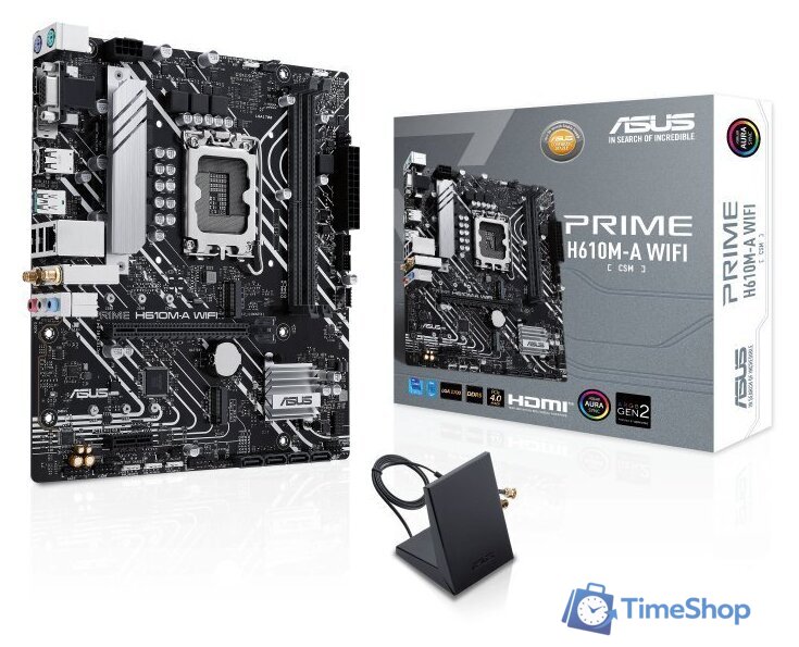 Материнская плата ASUS Prime H610M-A WiFi - Изображение №7 — Интернет-магазин Time-Shop