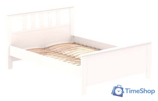 Кровать Mio Tesoro Сага 160x200 2.08.04.070.1 (белый) - Изображение №1 — Интернет-магазин Time-Shop