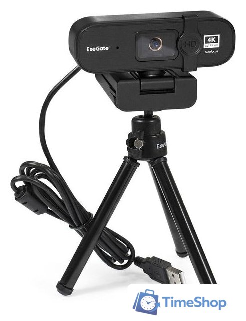 Веб-камера ExeGate Stream HD 4000 4K UHD T-Tripod - Изображение №2 — Интернет-магазин Time-Shop