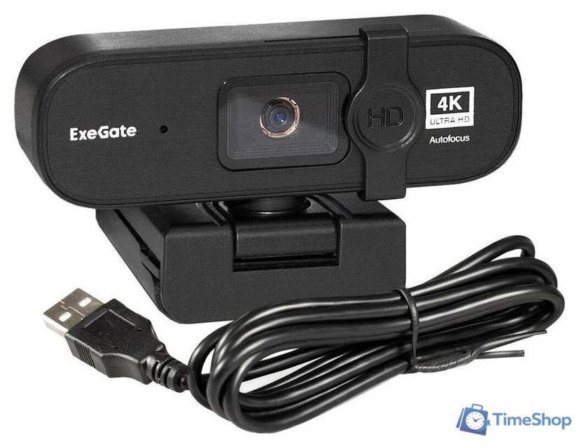 Веб-камера ExeGate Stream HD 4000 4K UHD T-Tripod - Изображение №1 — Интернет-магазин Time-Shop