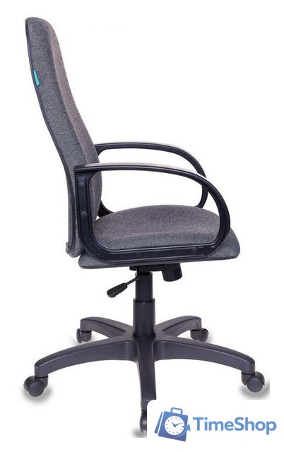 Офисное кресло Бюрократ CH-808AXSN (серый 3C1) - Изображение №3 — Интернет-магазин Time-Shop