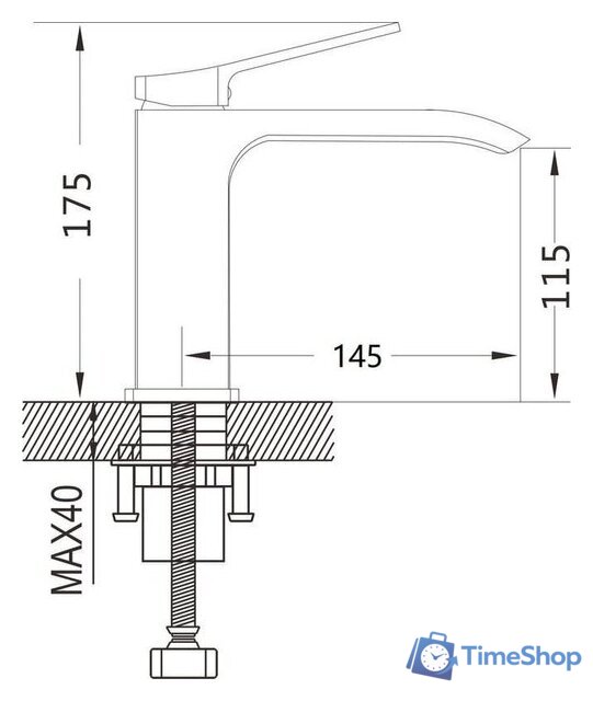 Смеситель Shevanik S4101G - Изображение №22 — Интернет-магазин Time-Shop