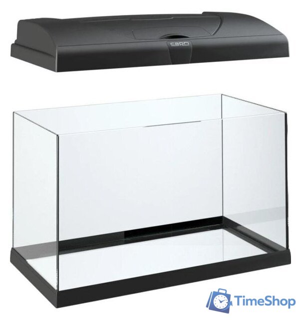 Аквариумный набор Ferplast Capri 50 Led 40 л (черный) - Изображение №2 — Интернет-магазин Time-Shop