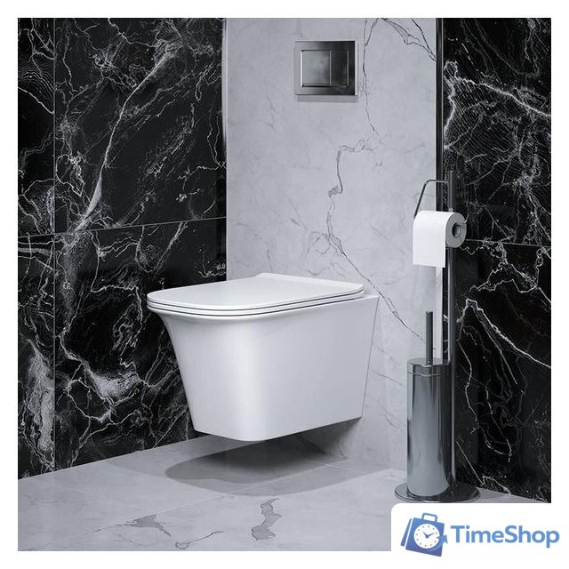 Унитаз подвесной Grossman GR-4463S (с сиденьем) - Изображение №5 — Интернет-магазин Time-Shop