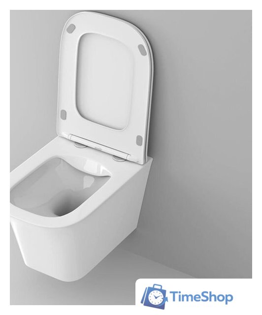 Унитаз подвесной Grossman GR-4463S (с сиденьем) - Изображение №4 — Интернет-магазин Time-Shop